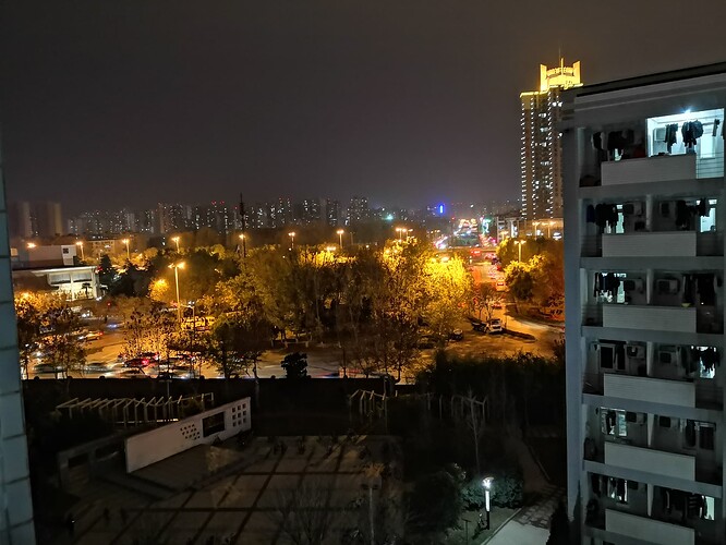 雁翔路夜景